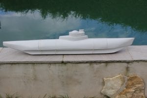 WWII German "BIBER" one man submarine